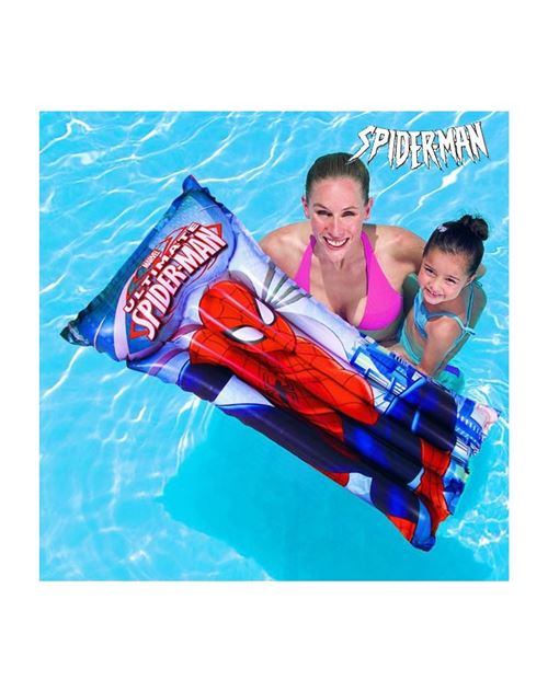 Matelas gonflable spiderman