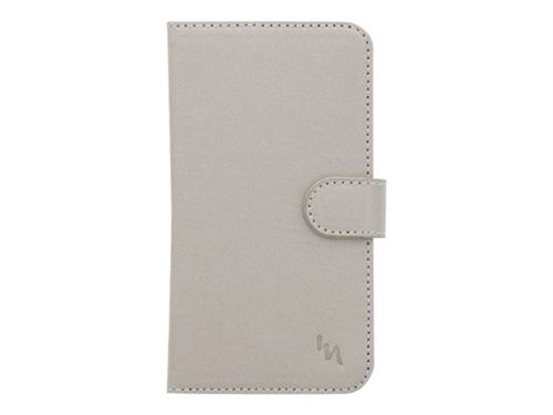T'nB COSMOP UNIVERSAL FOLIO M - Flip cover voor mobiele telefoon - polyurethaan leer - beige