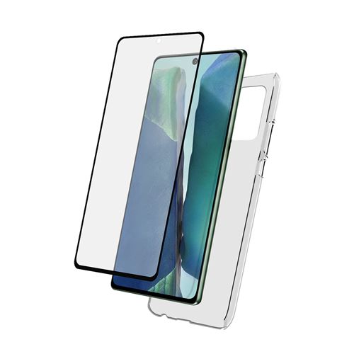 Bigben - Pack Coque souple + Verre Trempé pour Samsung Note 20 Ultra