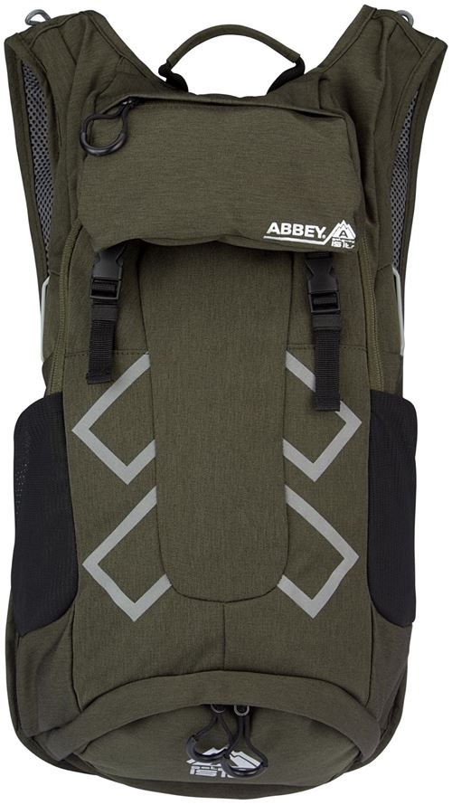 Abbey sac à dos extérieur vert Aerofit Gatewayarmée/noir 15 litres