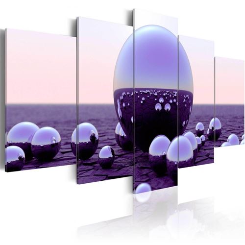 Artgeist - Tableau - Purple Balls 100x50