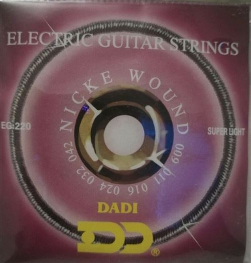 Dadi jeu de cordes guitare électrique EG-220