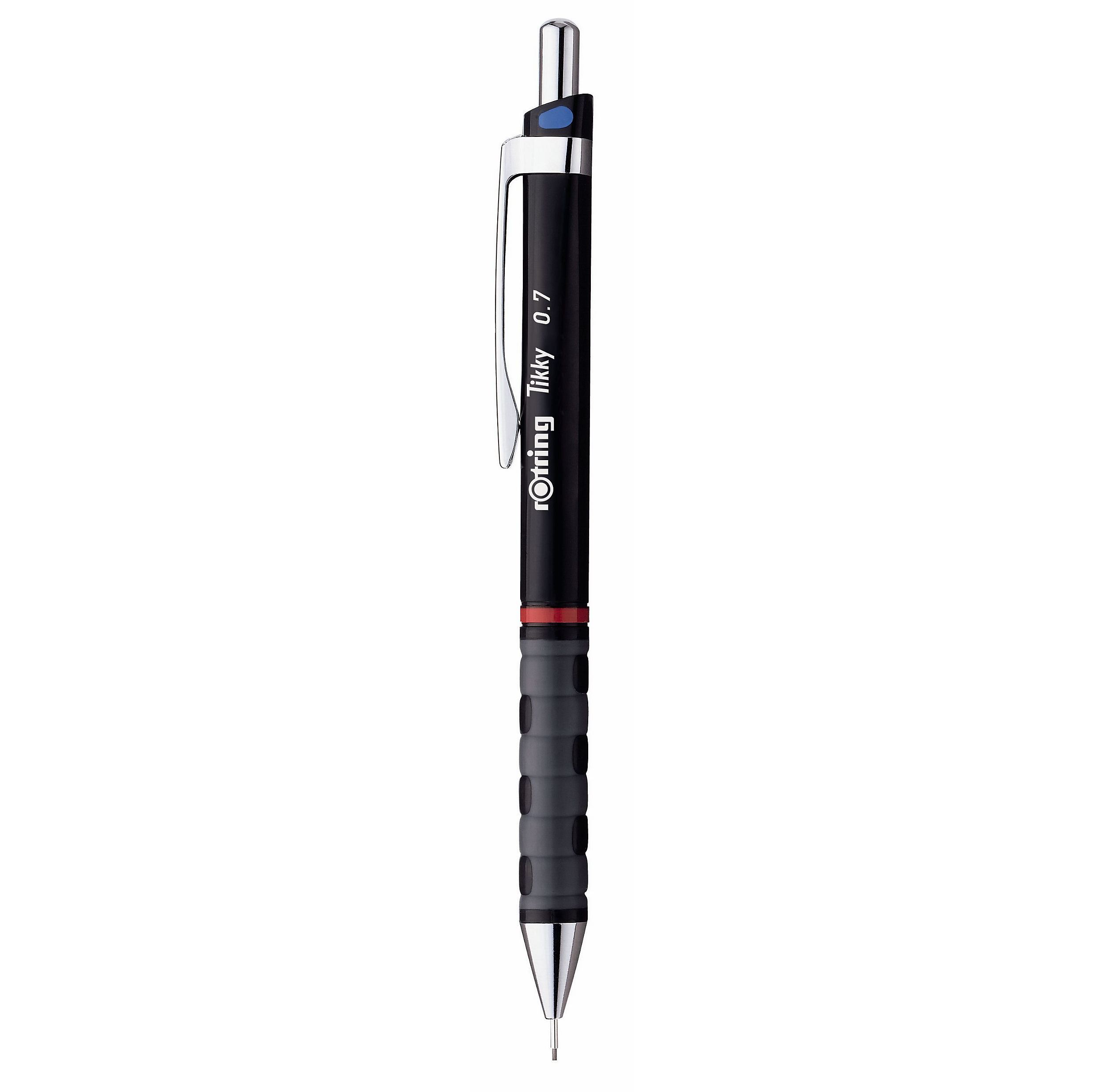 Crayon Mécanique Rotring Tikky Mine 0.7 Mm HB Lot De 3 Porte-mines ROtring Tikky Pastel - 0.7 Mm HB Gomme Recharges - Bleu Opale Mines 0,7mm HB Stylo Technique Ergonomique