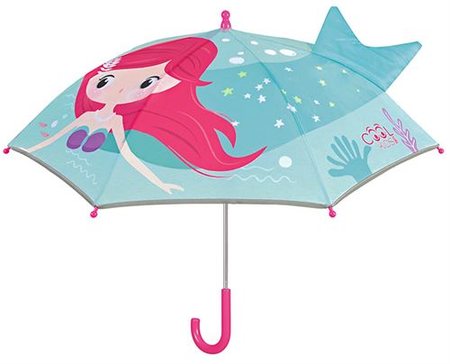 Perletti parapluie Sicurezza girls 76 cm fibre de verre bleu