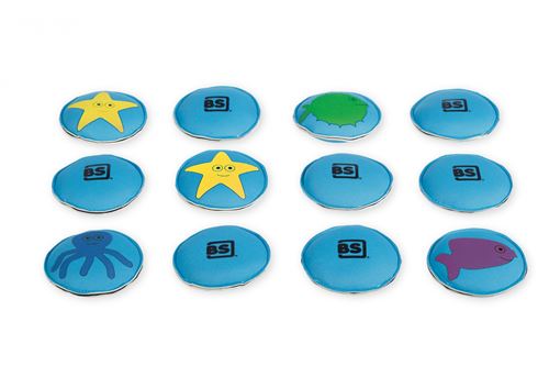 BS Toys m&eacute;moire de plong&eacute;e 9,5 cm 12 pi&egrave;ces