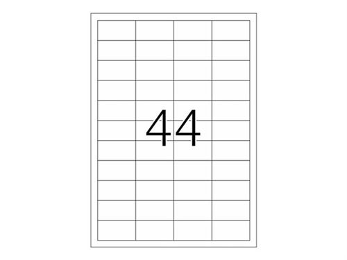 Herma etiq. Robustes 48,3x25,4 25f. Din a4 1100 pi&egrave;ces 4690 DFX-163844