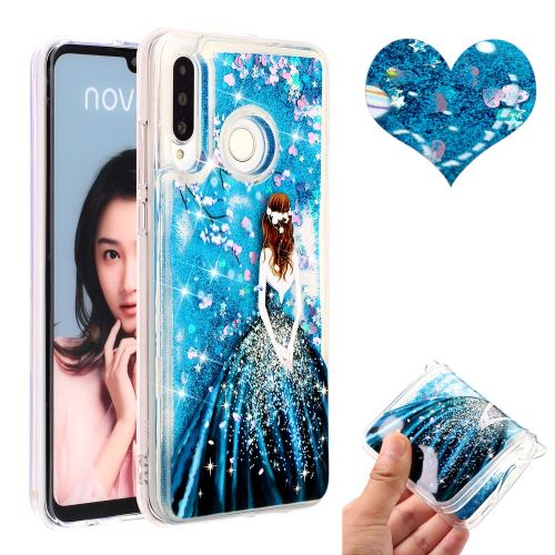 Coque en TPU sables mouvants fille pour votre Huawei P30 Lite/Nova 4e