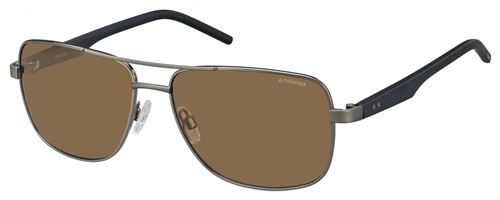 POLAROID  PLD 2042/S Ig Rw2 59 Sunglasses, RW2/IG DKRUTH Blue, Homme