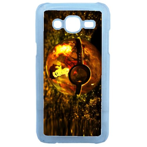 Coque Pokeball Gold Compatible Samsung Galaxy J5 Transparent
