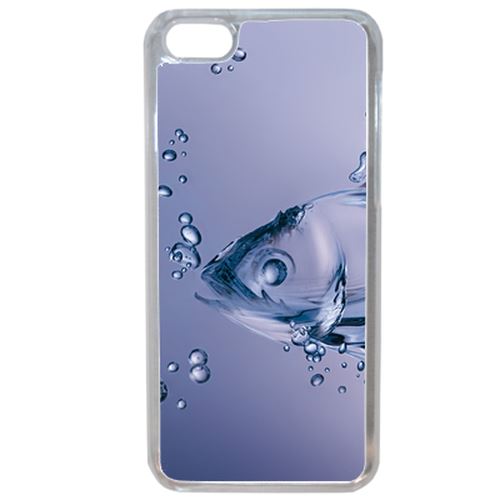 Coque Poisson D'eau Bulle Compatible Iphone 7 Transparent