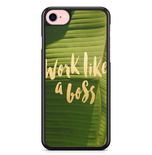 Coque Fifrelin pour iPhone 5 5S et SE Work Like a boss citation