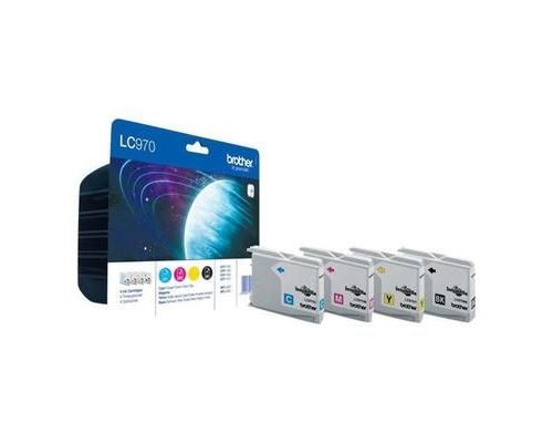 Brother LC970 Value Pack - 4 - zwart, geel, cyaan, magenta - origineel - inktcartridge