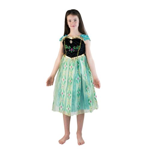 Bodysocks costume de déguisement Filles vertes Anna gelées 5-7 ans