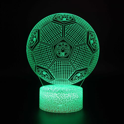 Lampe 3D Tactile Veilleuses Enfant 7 Couleurs avec Telecommande - Style #411