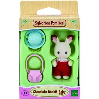 SYLV FAM LE BEBE LAPIN CHOCOLAT