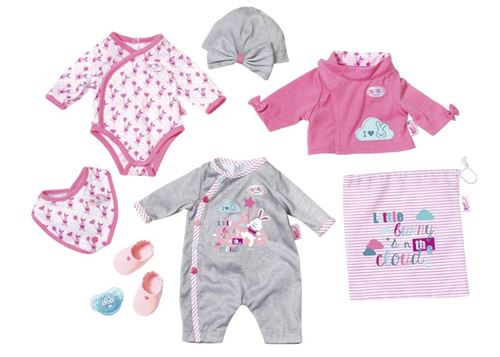 Zapf BABY BORN Deluxe Care and Dress 823538 - Ensemble de vêtements pour poupée