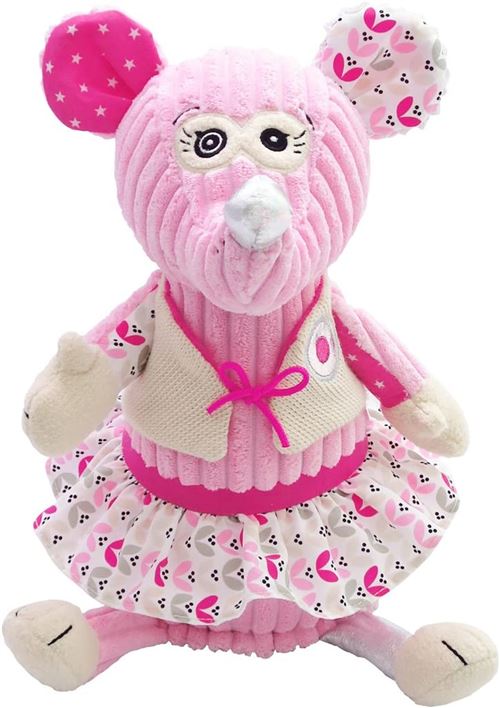 Peluche Original Coquelicos la souris Les Déglingos