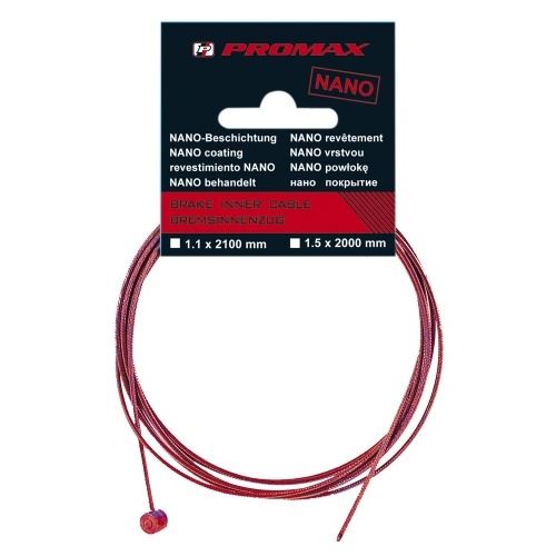 Promax en Cable Frein Pour 2000 x 1,5 mm Nano Revêtement Pear