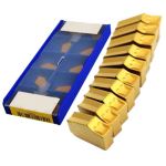 10x ZQMX3N11-1E (SP300) GTN-3 Rainurage Cut-Off Carbure Insérer Pr 3mm Largeur