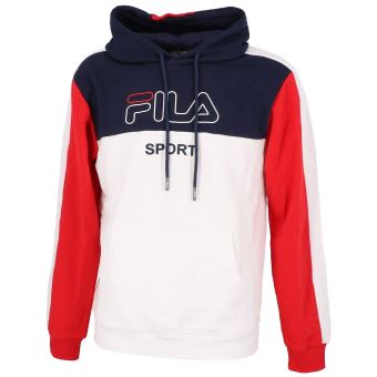 Sweat capuche hooded Fila Willow hoody nv rge blc Bleu taille : XS réf : 48093 - 1