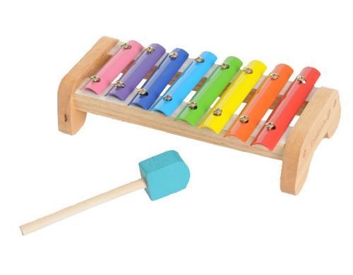 Everearth Bois de xylophone multicolore