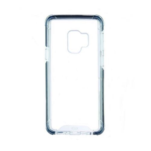 Protection pour téléphone portable Samsung Galaxy S9 Flex Armor TPU Polycarbonate Noir Transparent