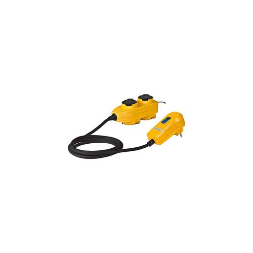 Adaptateur 4 prises powerblock + fiche 30ma - 1132751 - brennenstuhl
