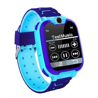 Montre Connectee S11 Enfants Phone Music Et 7 Jeux Pour Enfants 3 12 Ans Fille Bleu Montre Connectee Achat Prix Fnac