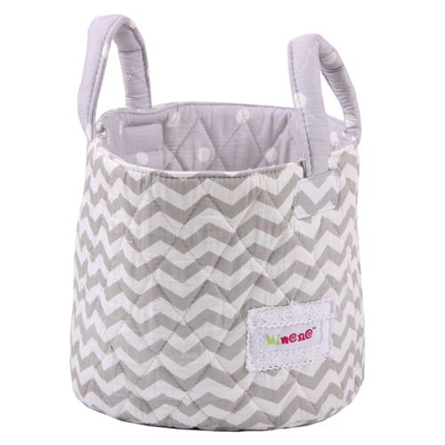 Petit panier Bulle de BB gris vagues