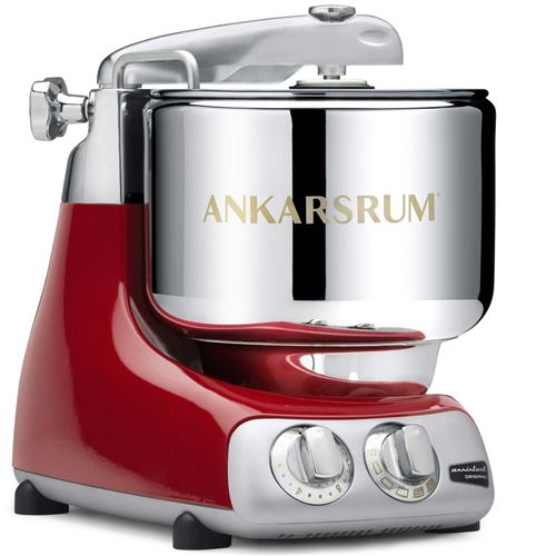 Ankarsrum Assistent Original AKM 6230 R - Robot multi-fonctions - 1500 Watt - rouge