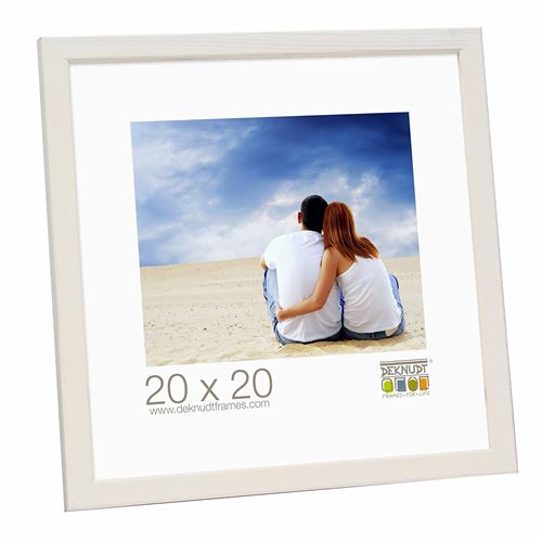 Deknudt Frames S41JL1 Cadre Photo Bois Fin Blanc 15 x 20 cm