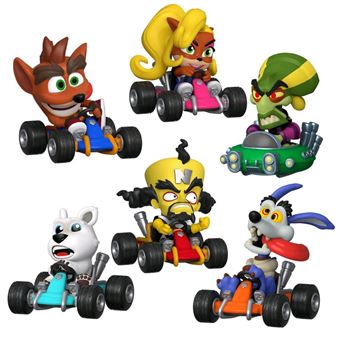 Figurine Mystère - Crash Bandicoot S3 - Assortiment Mystery Mini 12 pièces