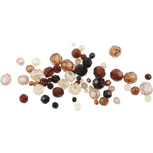Creotime perles facettées mélange or 250 g