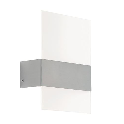 Eglo 93481 Éclairage extérieur Lampe de sol à encastrer LED LAMEDO Diamètre 10 cm, acier inoxydable