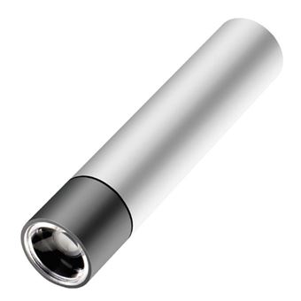 Lampe Torche de Poche à Eclairage LED CREE XPE Rechargeable D02 (Argent) - 1