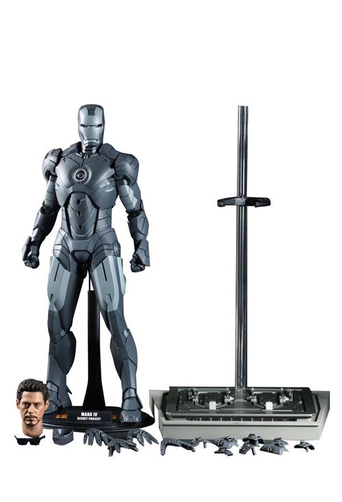 Figurine Hot Toys MMS153 - Marvel Comics - Iron Man 2 - Iron Man Secret Project Mark 4