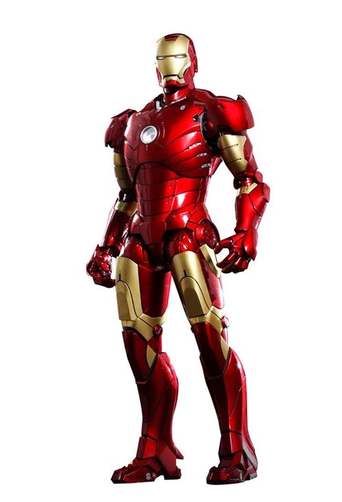 Figurine Hot Toys MMS256D07 - Marvel Comics - Iron Man - Iron Man Mark 3 Deluxe Version