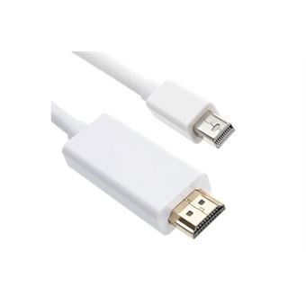 Câble Adaptateur 1,8m Mini DisplayPort vers HDMI pour MAC, support