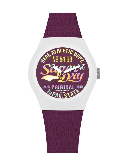 Superdry Montres Violet Femme - SYL249V