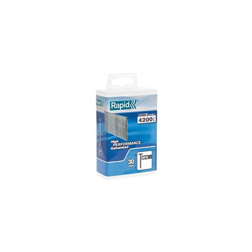 Rapid 4200 Pointes N°8 Agraf 30Mm - Image 1