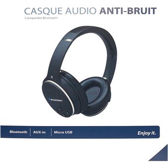 Casque Sans Fil Anti-bruit Blaupunkt Multicolore - Casque audio - Achat &  prix