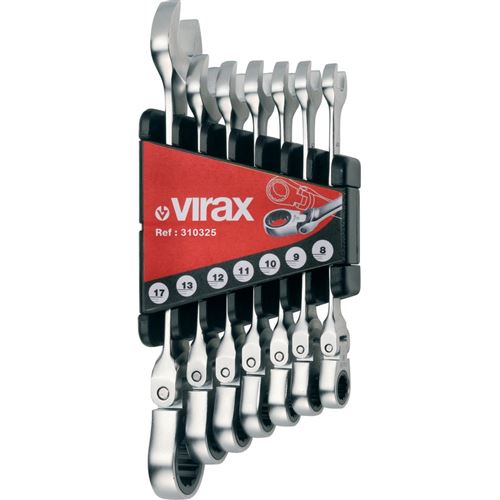 Promo Virax -Cl&eacute; &agrave; cliquet &agrave; t&ecirc;te flexible 8-17 mm