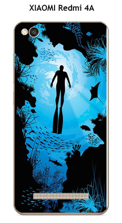 Coque XIAOMI Redmi 4A design Plongée