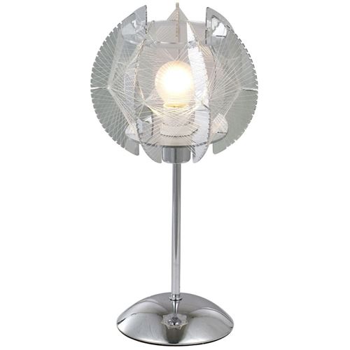 GLOBO Lampe de table POLLUX Chrome Acrylique 21827