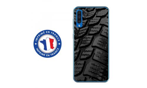 Coque souple pour Samsung Galaxy A50 avec impression Motifs pneu