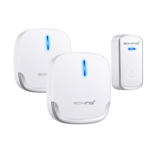 Autoalimenté Sans Fil Buzzer Ménages 280M Étanche Sonnette 1 2 Commutateur Ue BT223
