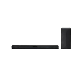 LG SN4R - Système de barre audio - pour home cinéma - Canal 4.1 - sans fil - Bluetooth - Contrôlé par application - 420 Watt (Totale) - noir - 1