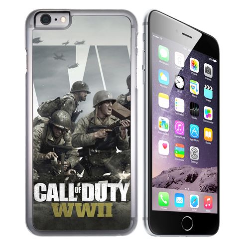 Coque pour iPhone 7 call of duty ww2 personnages