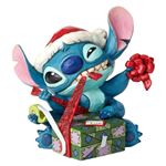 Figurine Enesco Stitch Santa Bad Wrap