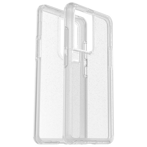OtterBox Symmetry Series Clear - Coque de protection pour téléphone portable - polycarbonate, caoutchouc synthétique - poussière d étoile (paillettes) - pour Samsung Galaxy S21+ 5G